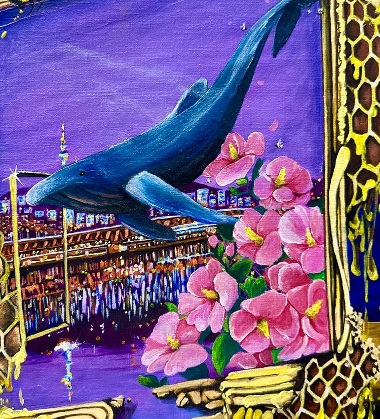 Original Pop Art Animal Painting by Park Kyunghwa