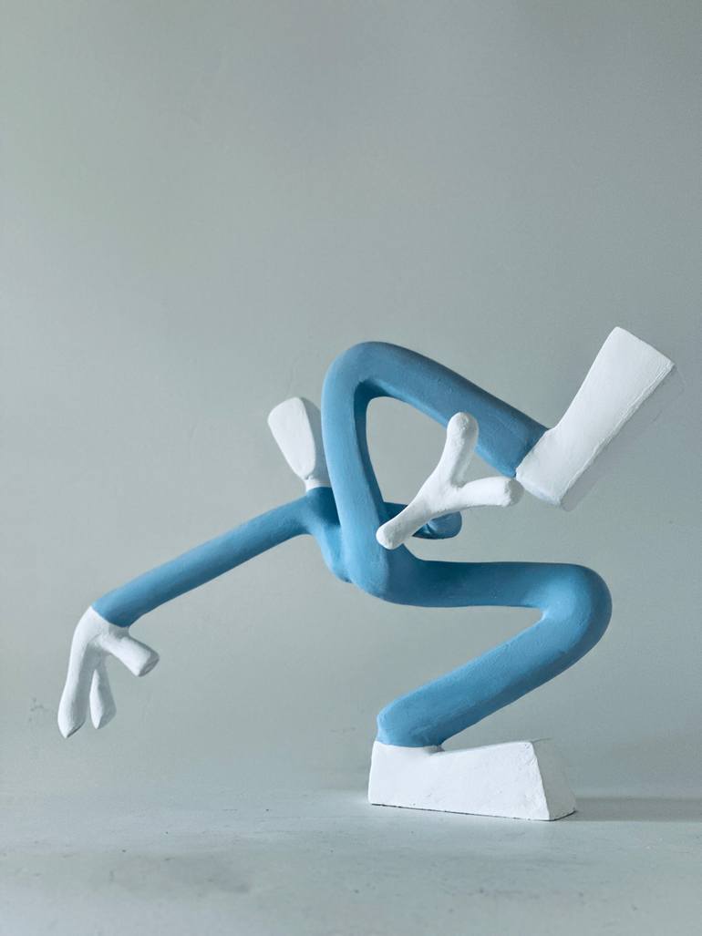 Original Abstract Graffiti Sculpture by Paul Fernandez