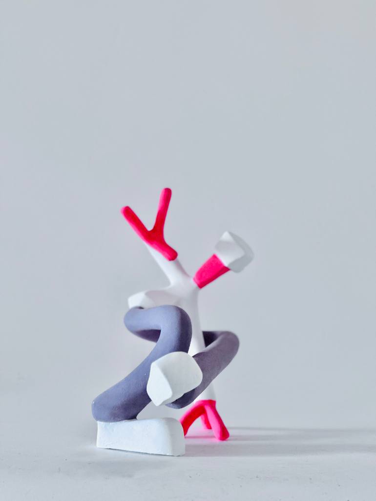 Original Abstract Graffiti Sculpture by Paul Fernandez