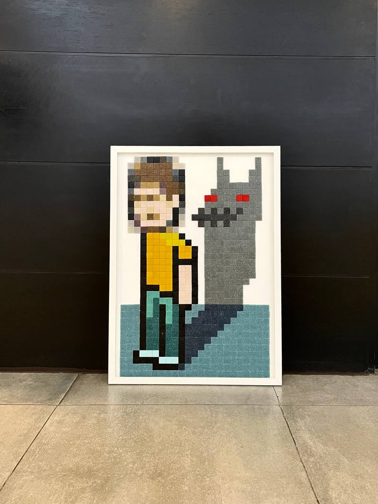 Original Contemporary Cartoon Mixed Media by Cubz Cristian Carvajal