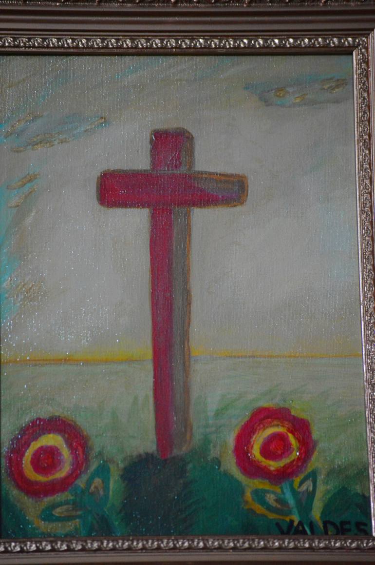 Original Classicism Religion Painting by Dalny Marga Valdes
