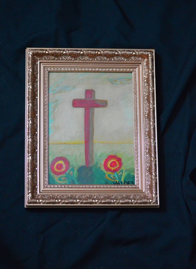Original Classicism Religion Painting by Dalny Marga Valdes
