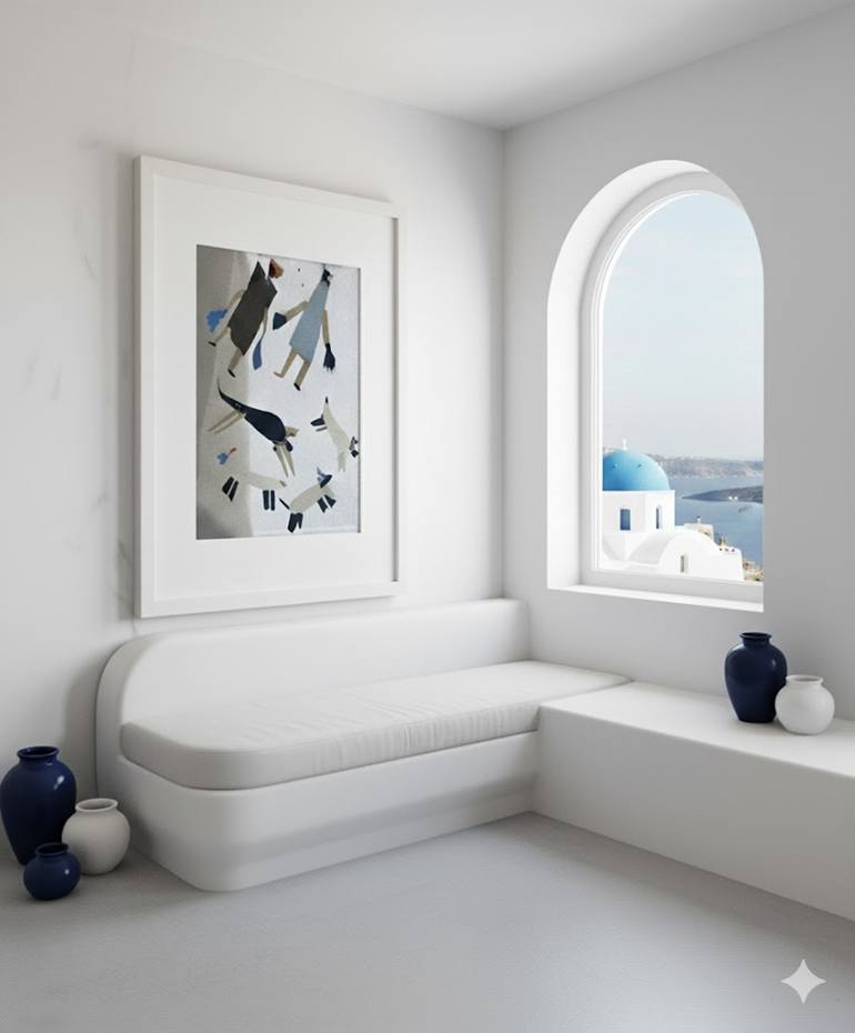 Original Contemporary Abstract Mixed Media by Sr Studio