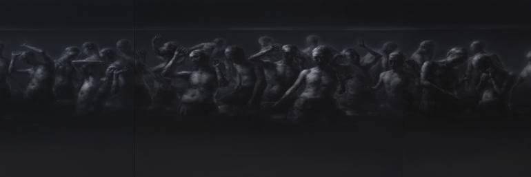 Print of People Painting by Jianfeng CHEN