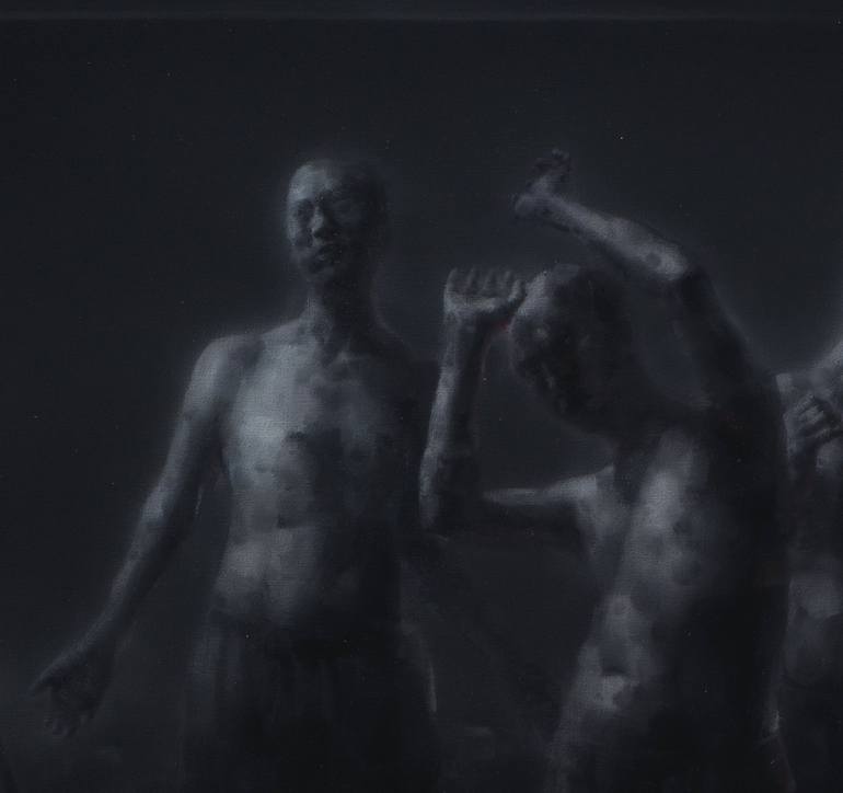 Original Expressionism People Painting by Jianfeng CHEN