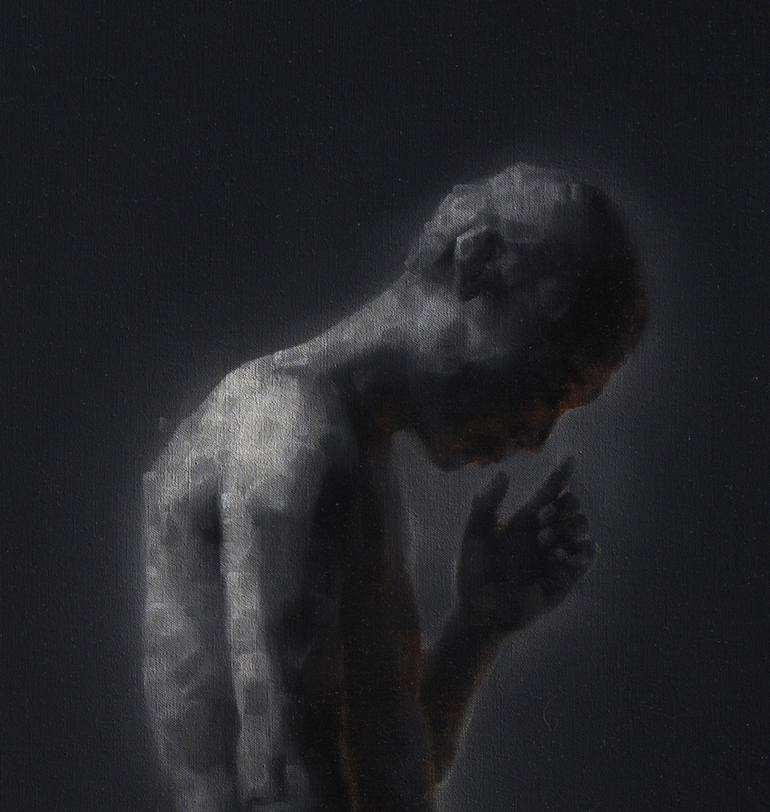 Original Realism People Painting by Jianfeng CHEN