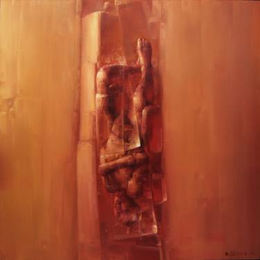 Original Expressionism People Paintings by Jianfeng Chen