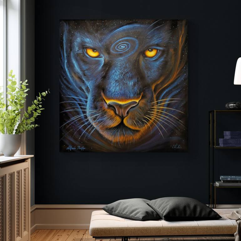 Original Figurative Animal Painting by Alfredo Maffei