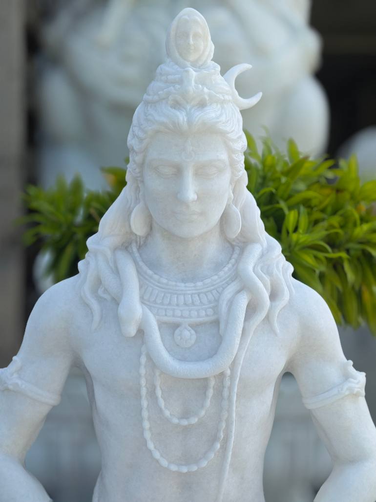 Original Portraiture Religion Sculpture by Mai Xuan Phuc
