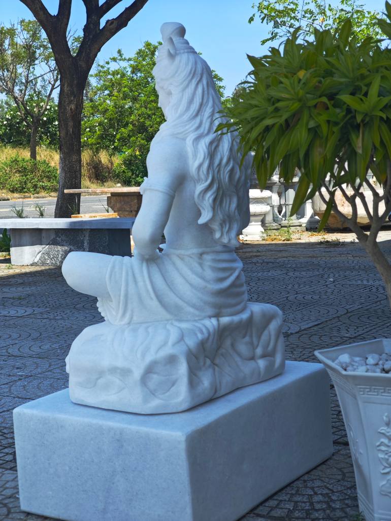 Original Portraiture Religion Sculpture by Mai Xuan Phuc