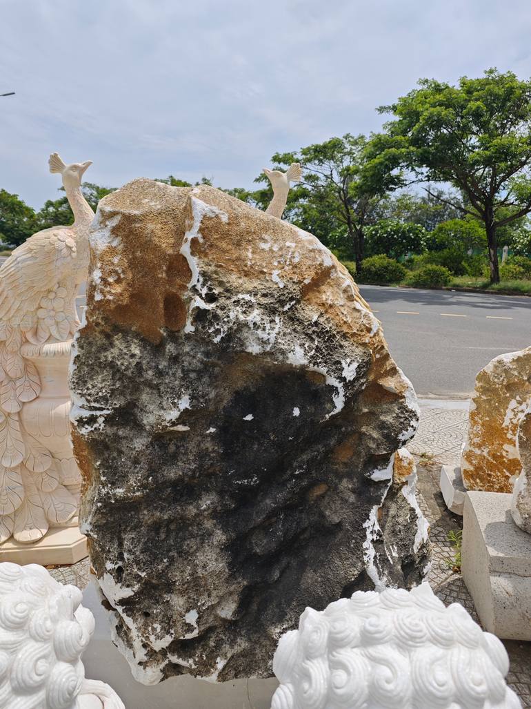 Original Art Deco Abstract Sculpture by Mai Xuan Phuc