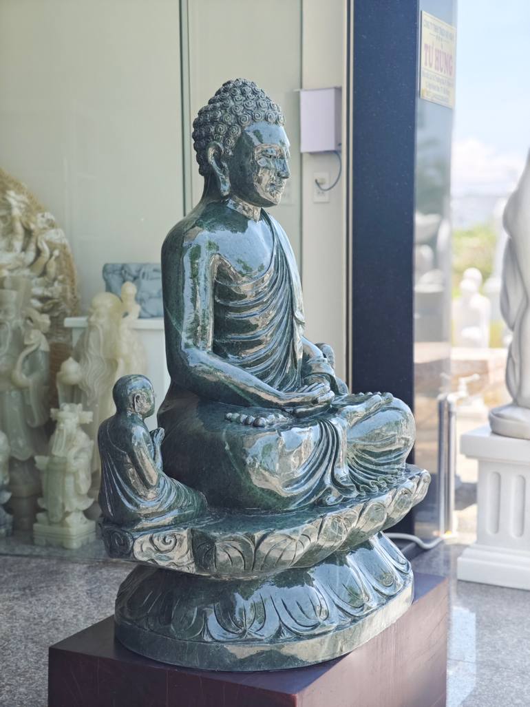 Original Art Deco Garden Sculpture by Mai Xuan Phuc