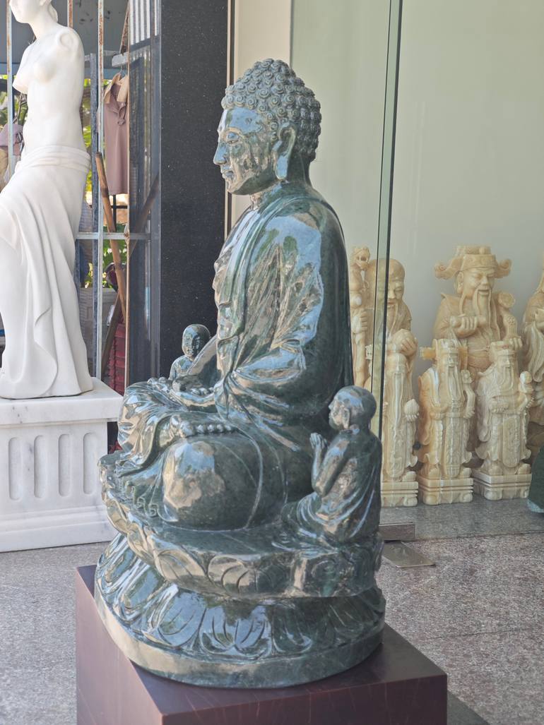 Original Art Deco Garden Sculpture by Mai Xuan Phuc