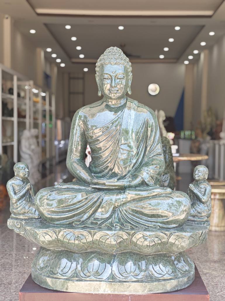 Original Art Deco Garden Sculpture by Mai Xuan Phuc