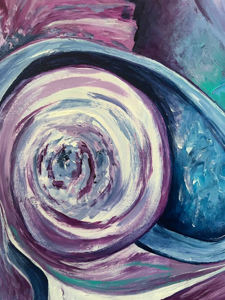Original Surrealism Abstract Painting by Augustus J Caelthorne
