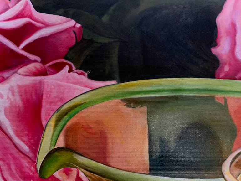 Original Realism Still Life Painting by Renzo Valenti