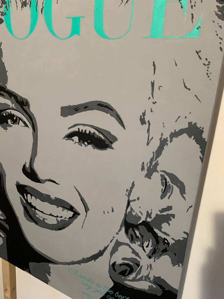 Original Pop Art Pop Culture/Celebrity Painting by Renzo Valenti