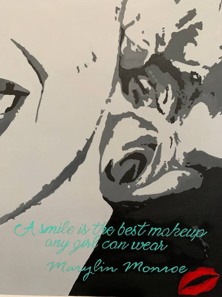 Original Pop Art Pop Culture/Celebrity Painting by Renzo Valenti