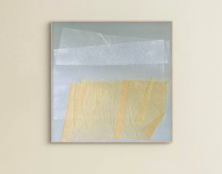 Original Contemporary Abstract Collage by Marina Agre