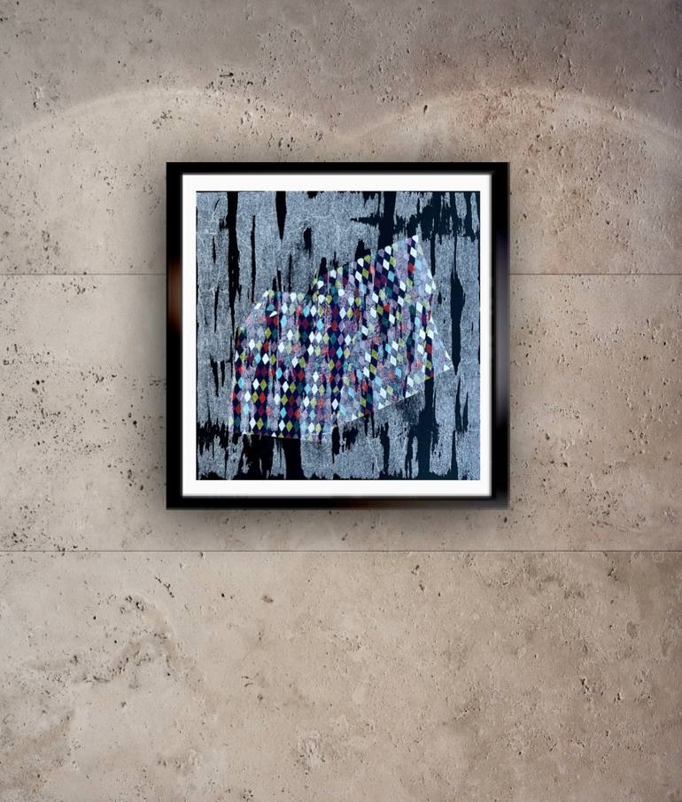 Original Abstract Expressionism Abstract Mixed Media by Marina Agre