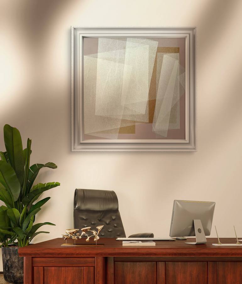 Layers of reality Collage by Marina Agre | Saatchi Art