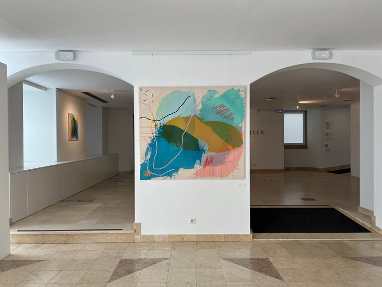 Original Abstract Painting by Alexandra Nunes