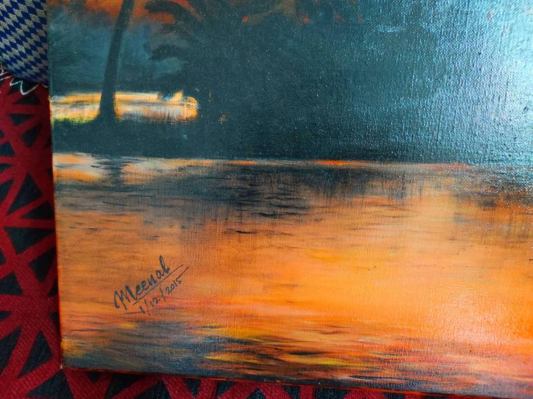 Original Photorealism Nature Painting by Meenal Acharya