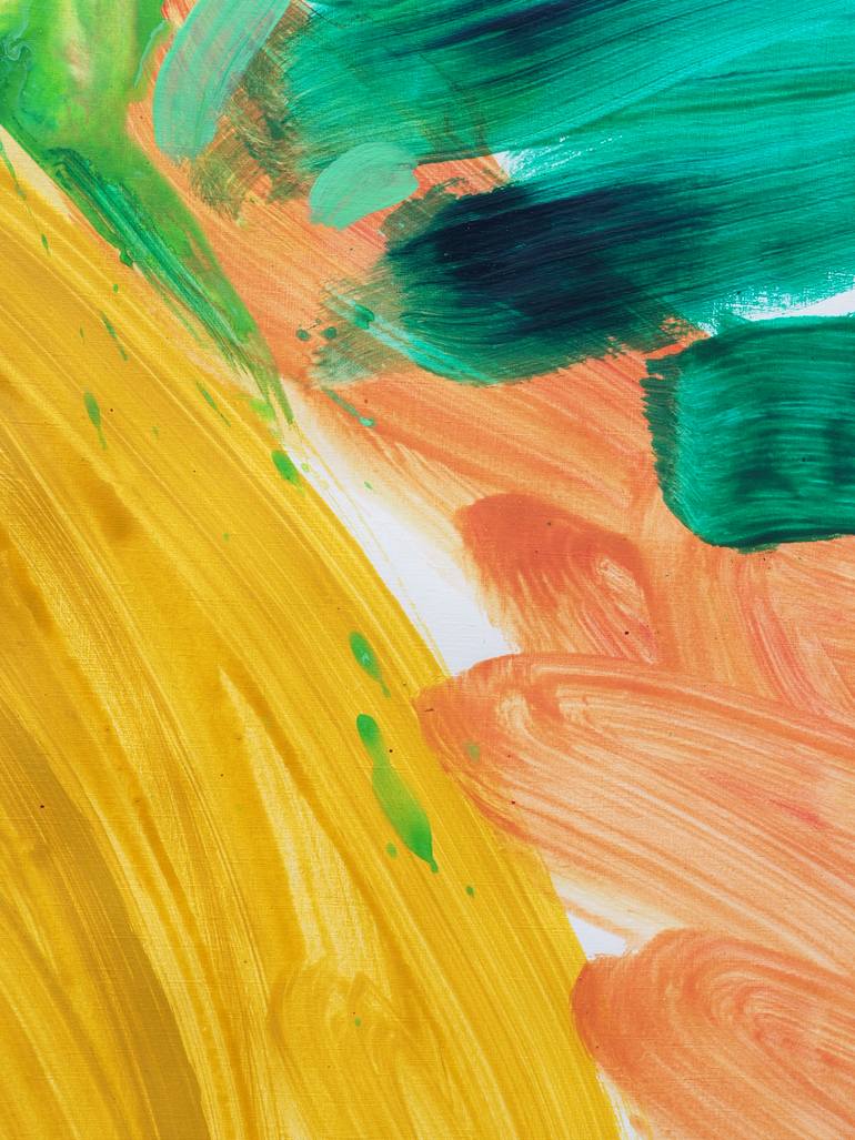 Original Abstract Landscape Painting by Albert Ducet