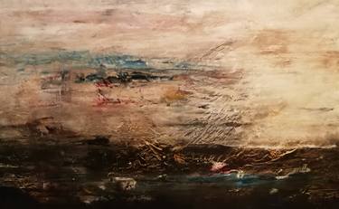 Original Abstract Expressionism Landscape Paintings by Oscar Posada