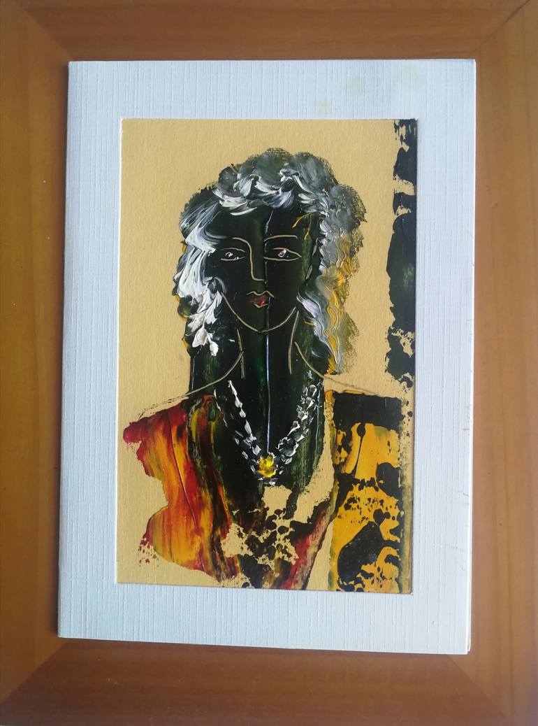 Original Fashion Painting by Oscar Posada