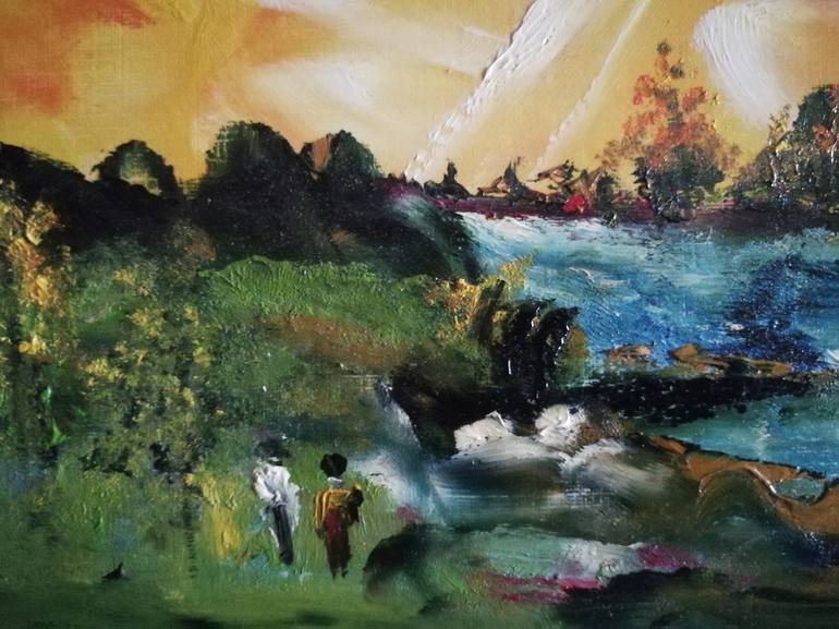 Original Landscape Painting by Oscar Posada