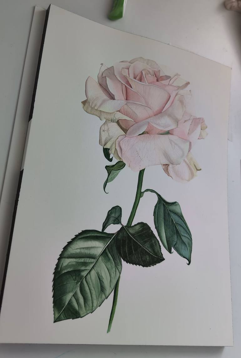 Original Realism Botanic Painting by Alla Enno