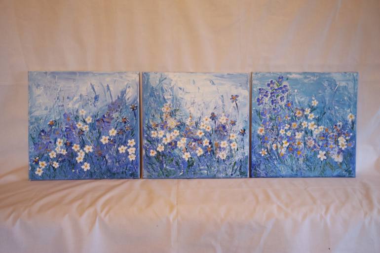 Original Abstract Painting by Laura Kalvane