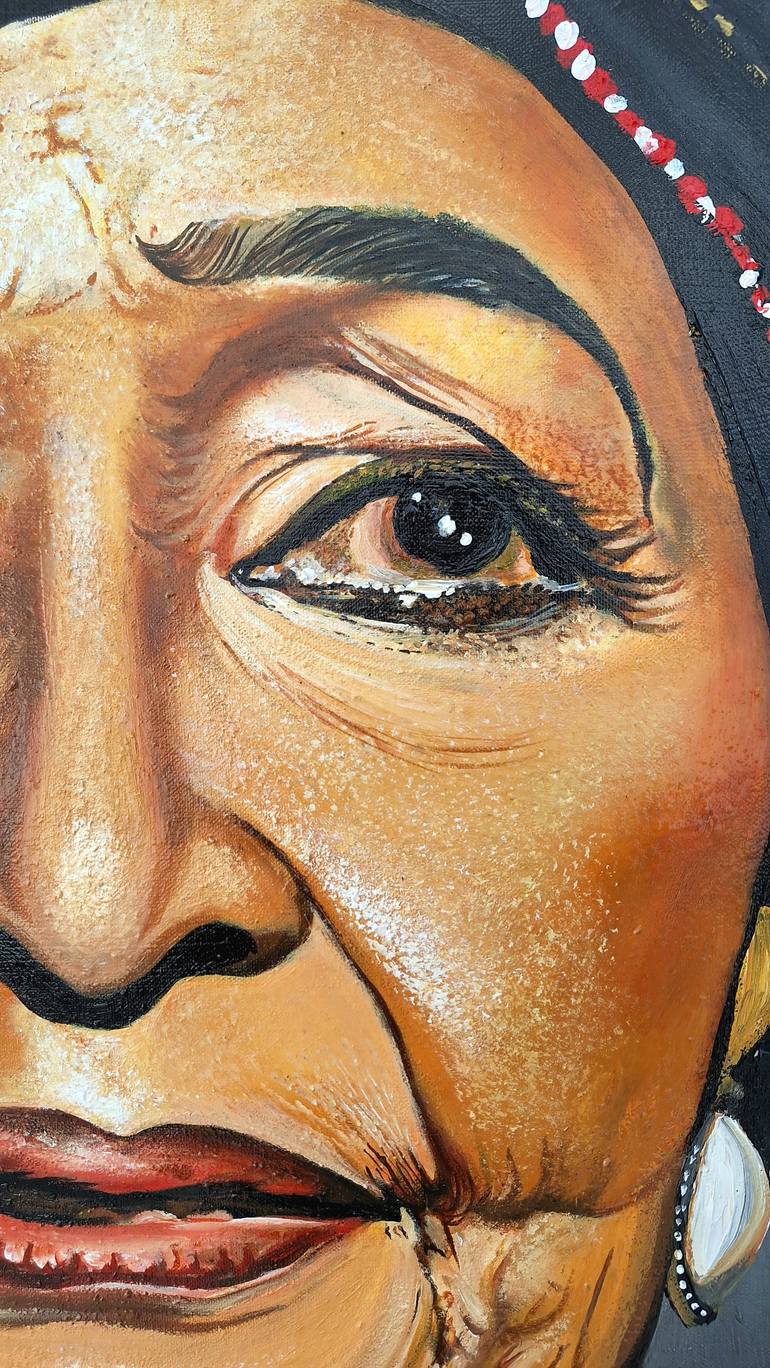 Original Figurative Politics Painting by Kesaobaka Jackson