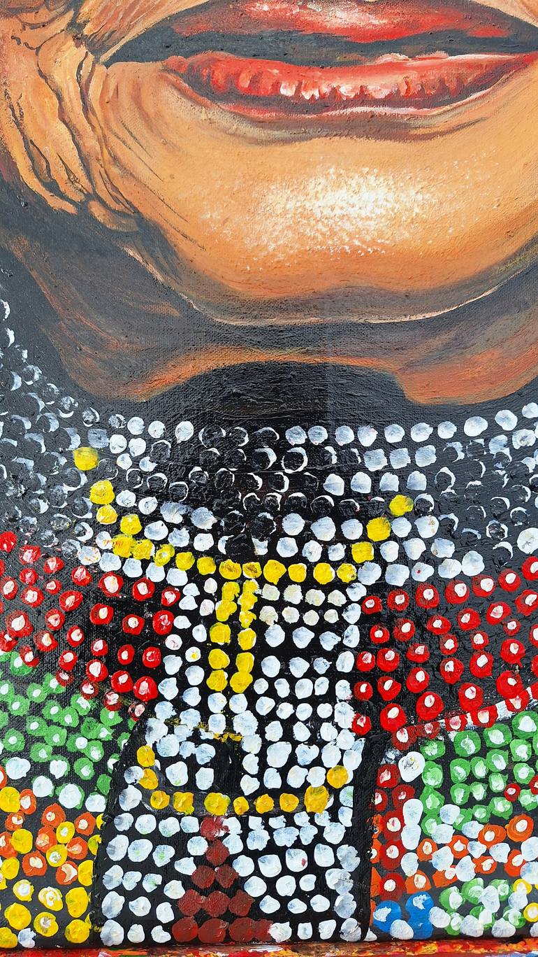 Original Figurative Politics Painting by Kesaobaka Jackson