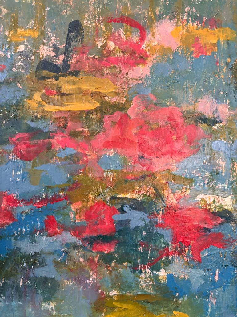 Original Abstract Expressionism Abstract Painting by Sonja Grieve