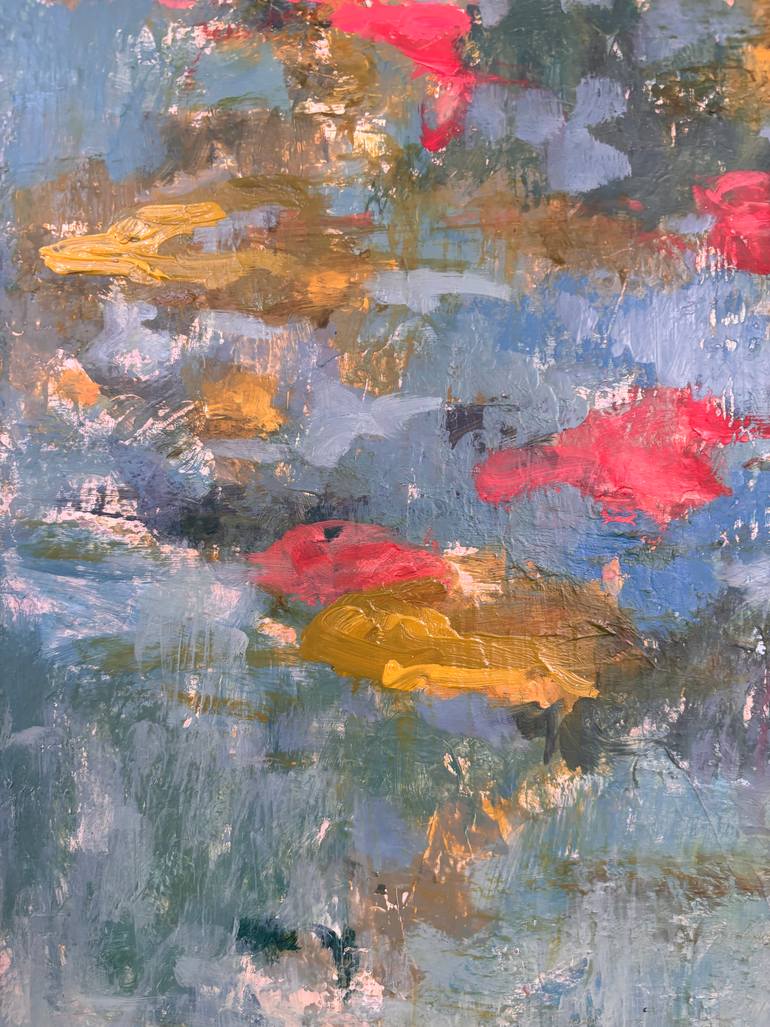 Original Abstract Expressionism Abstract Painting by Sonja Grieve