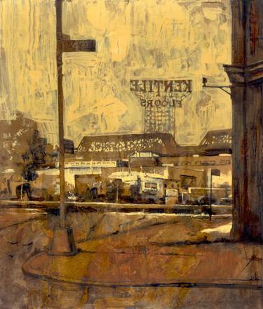 Print of Expressionism Cities Paintings by Jeff Faerber