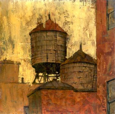 Print of Expressionism Architecture Paintings by Jeff Faerber