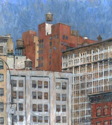 Original Architecture Paintings by Jeff Faerber