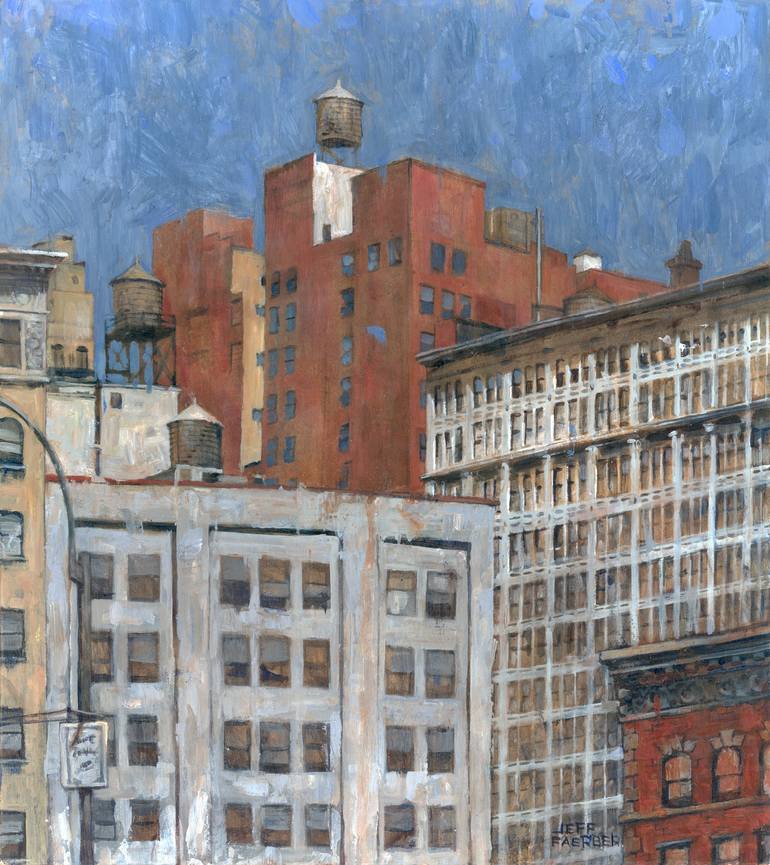 Union Square Painting by Jeff Faerber | Saatchi Art