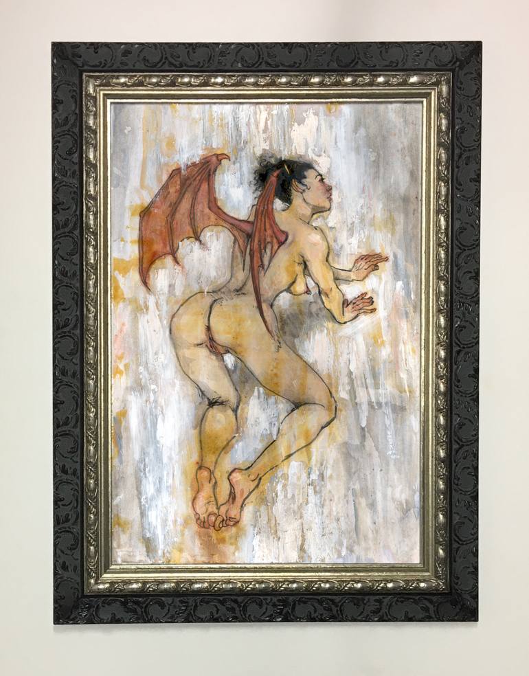 Original Erotic Painting by Jeff Faerber