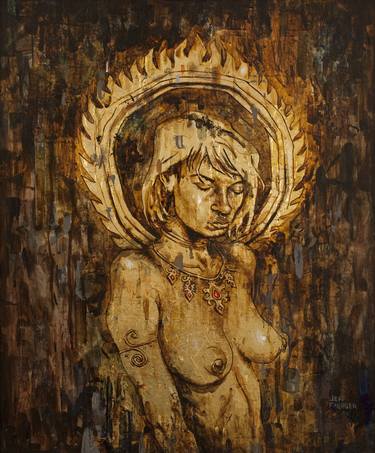 Original Expressionism Erotic Paintings by Jeff Faerber