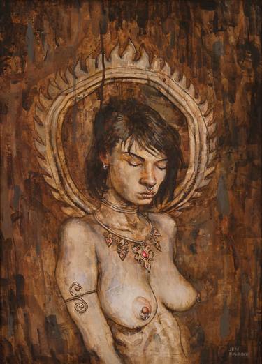 Original Nude Paintings by Jeff Faerber