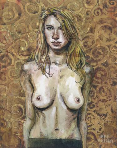 Print of Expressionism Nude Paintings by Jeff Faerber