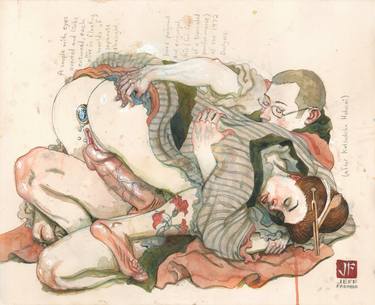 Print of Fine Art Erotic Paintings by Jeff Faerber
