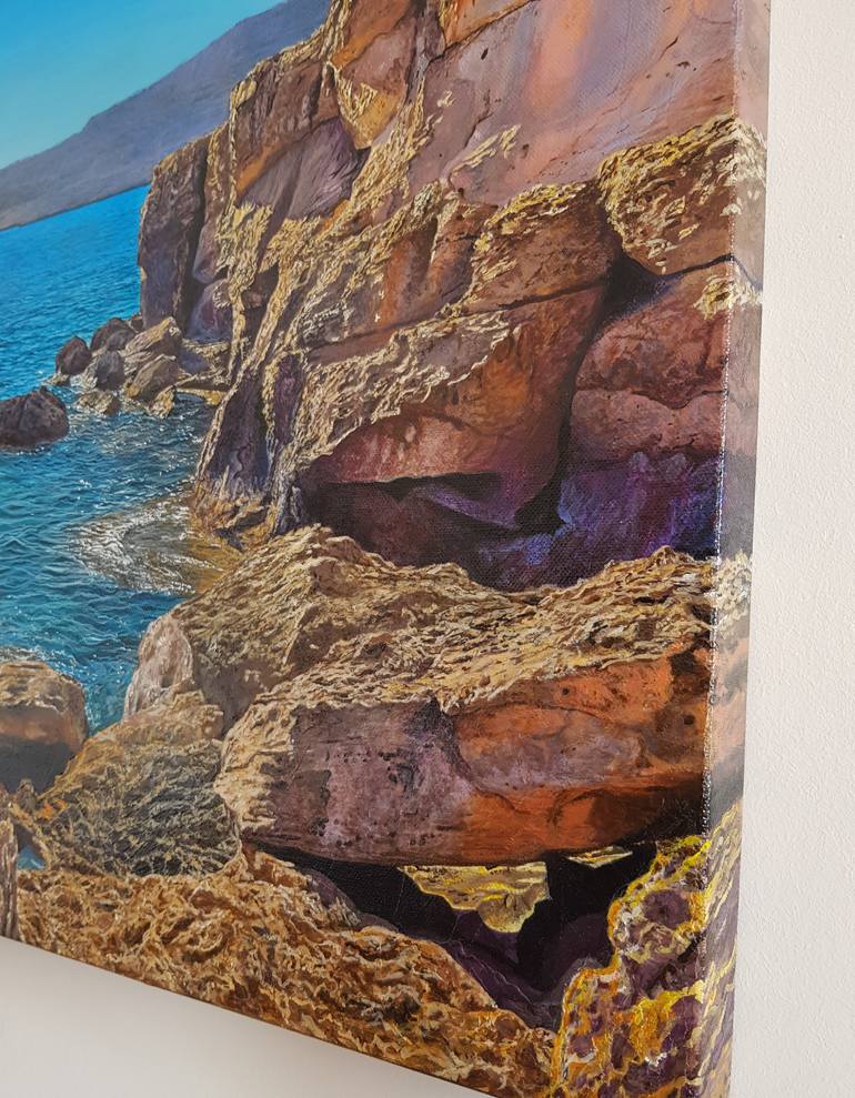 Original Realism Seascape Painting by Lejla Zejnic