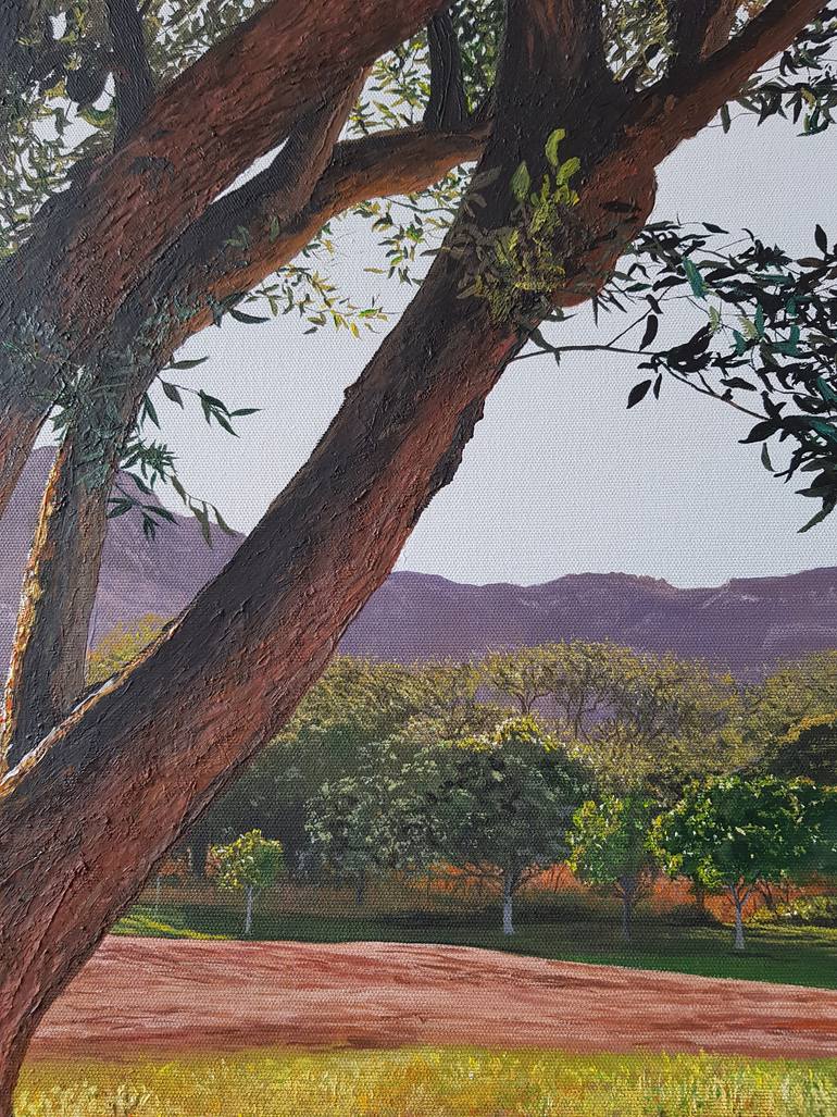 Original Realism Landscape Painting by Lejla Zejnic