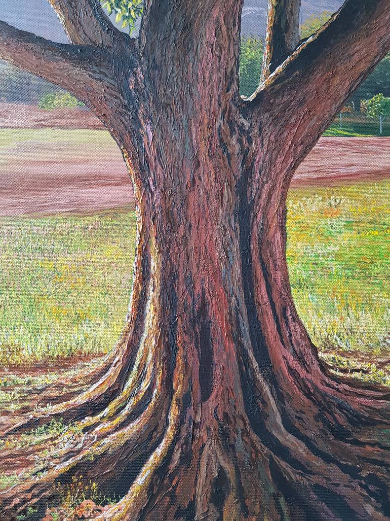 Original Realism Landscape Painting by Lejla Zejnic