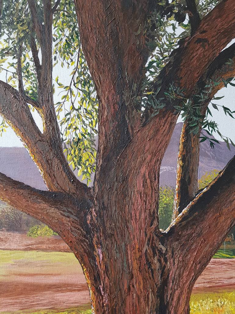 Original Realism Landscape Painting by Lejla Zejnic